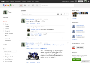 Google+ Jejaring Sosial Baru dari Google