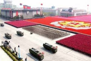 Negara Korea Utara yang kuat karena memiliki pemimpin yang tegas, gak lembek, dan memiliki pendirian yang kuat